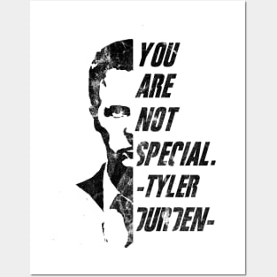 Durden - you are not special Posters and Art